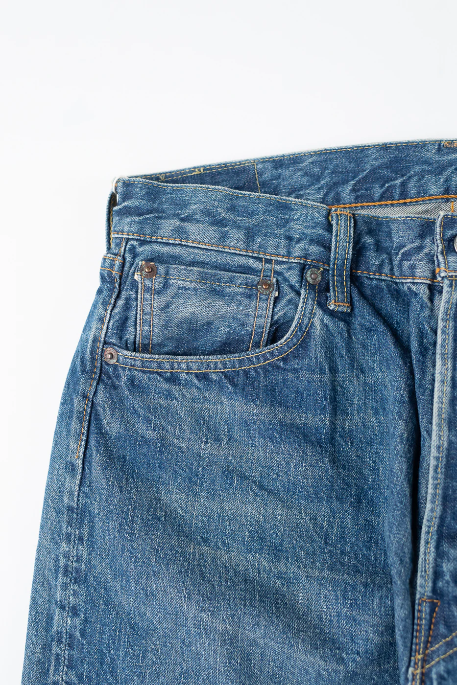01-1050-84 - 105 - Standard Fit Selvedge Denim - 2 Year Wash - Image 4