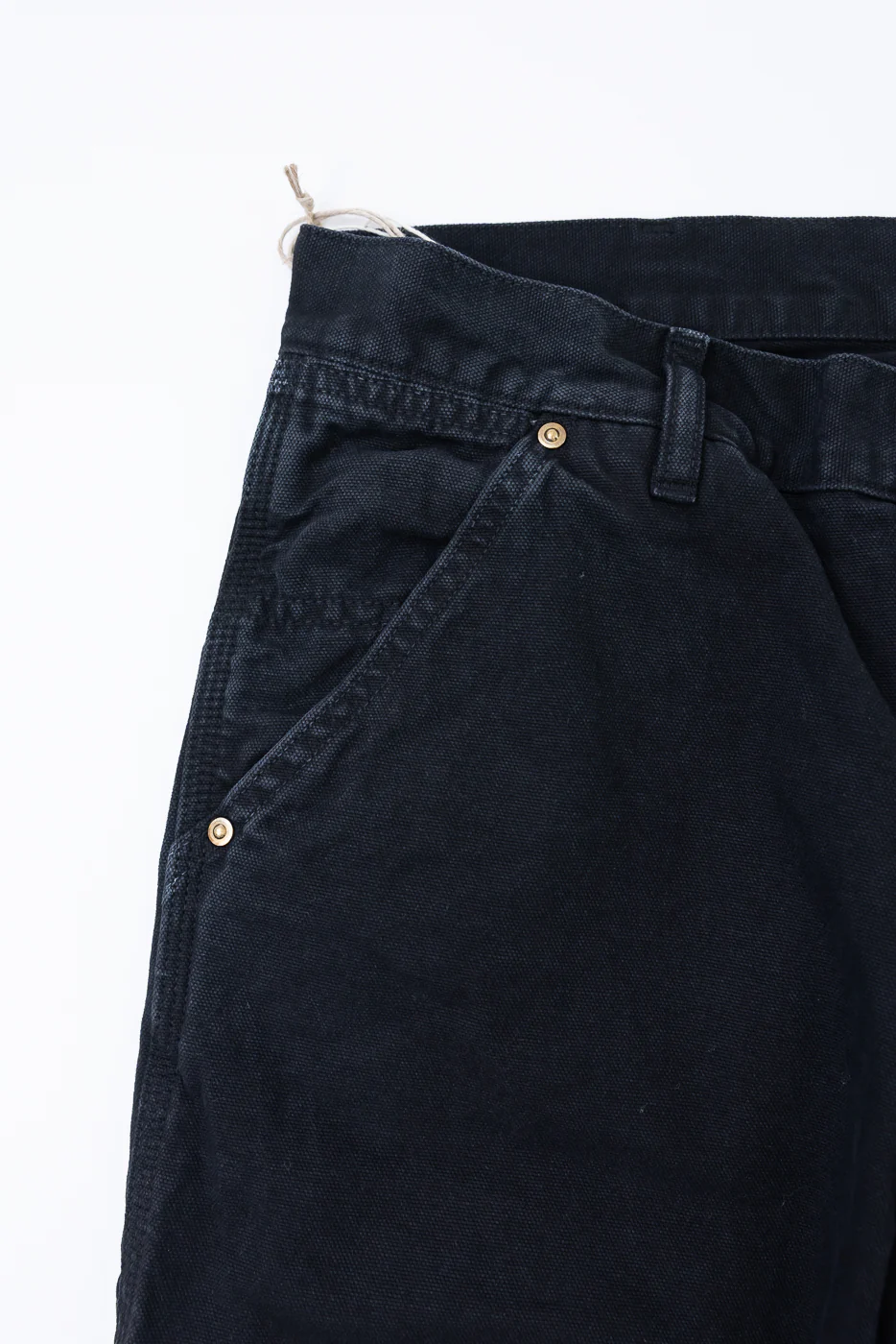 01-5328-61S - Dad's Fit Painter's Pants Canvas - Black - Image 4