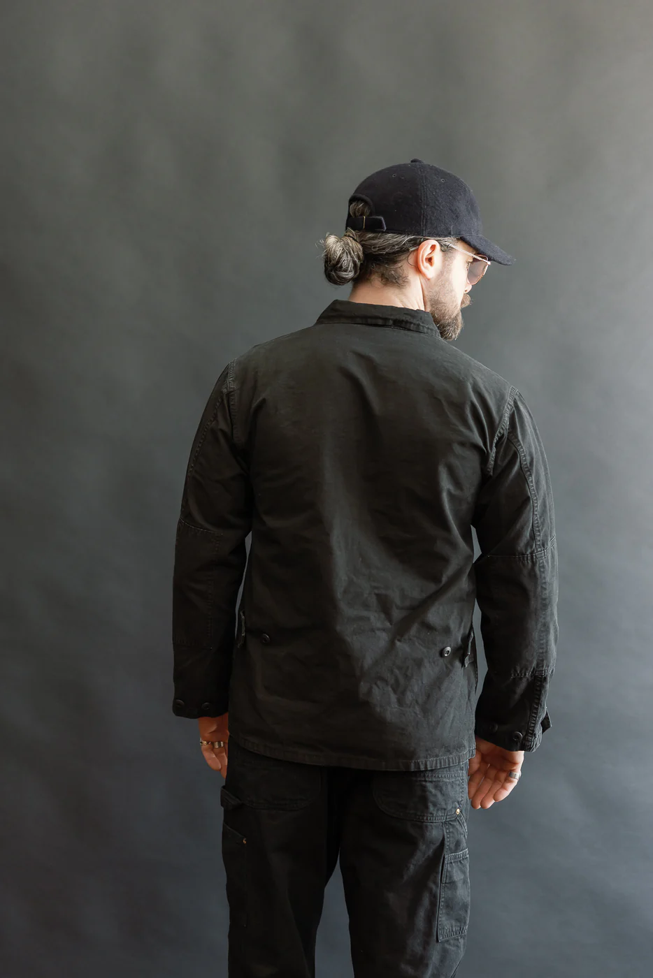 01-6110-61S - Ripstop BDU Jacket - Black Stone - Image 14