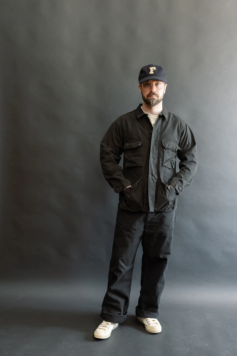 01-6110-61S - Ripstop BDU Jacket - Black Stone - Image 8