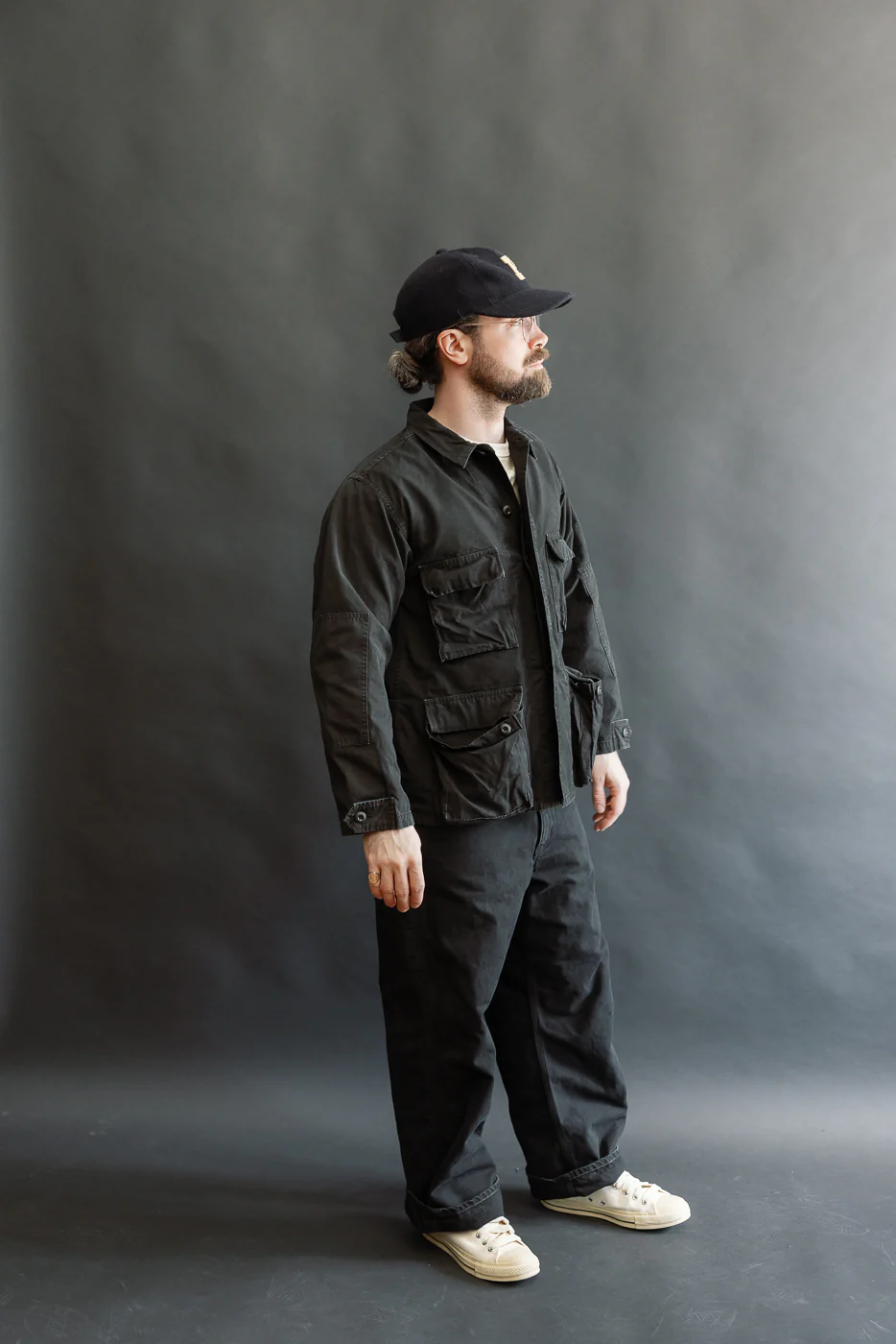 01-6110-61S - Ripstop BDU Jacket - Black Stone - Image 9