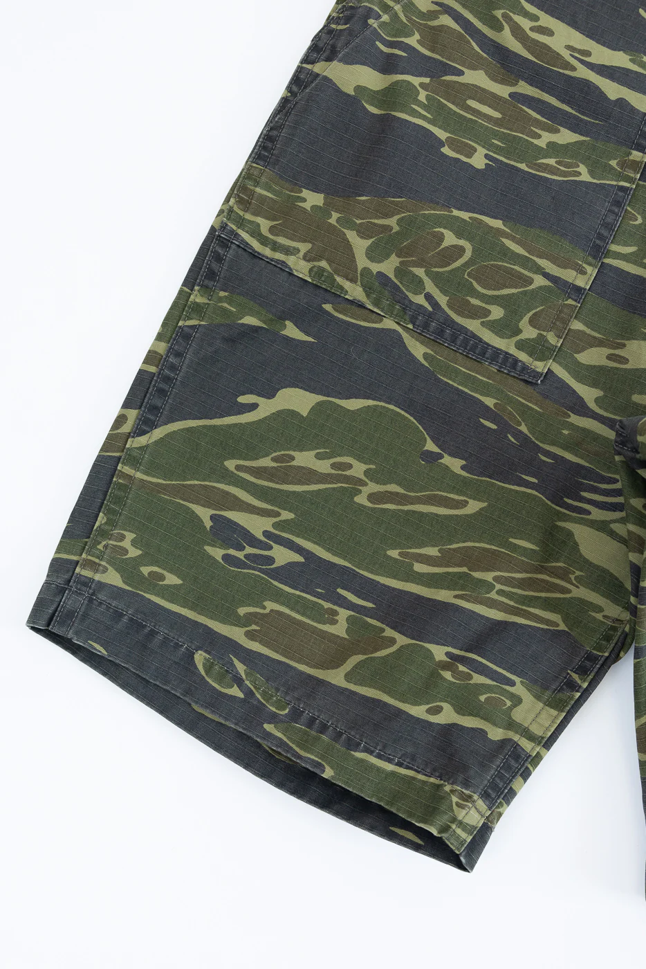 01-7002-TGC - Fatigue Ripstop Shorts - Tiger Camo - Image 5