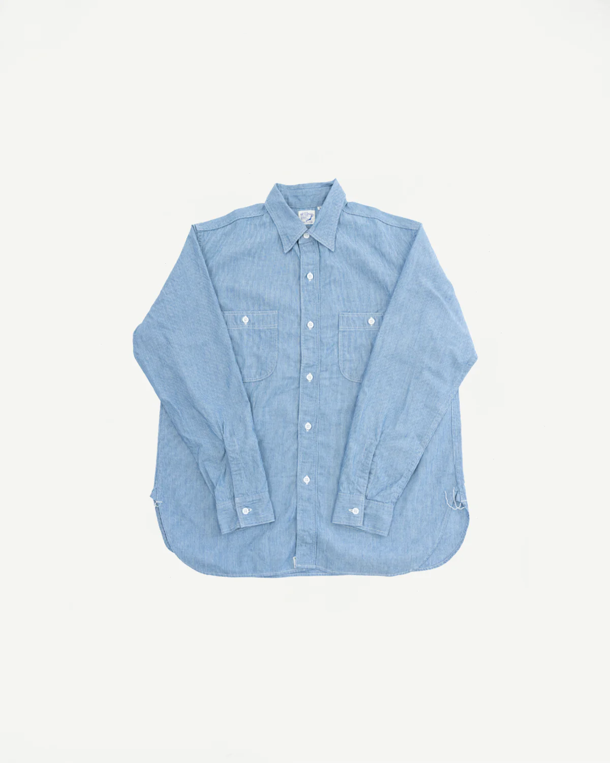 01-8270-181k - Relaxed Fit Chambray Work Shirt - Hickory