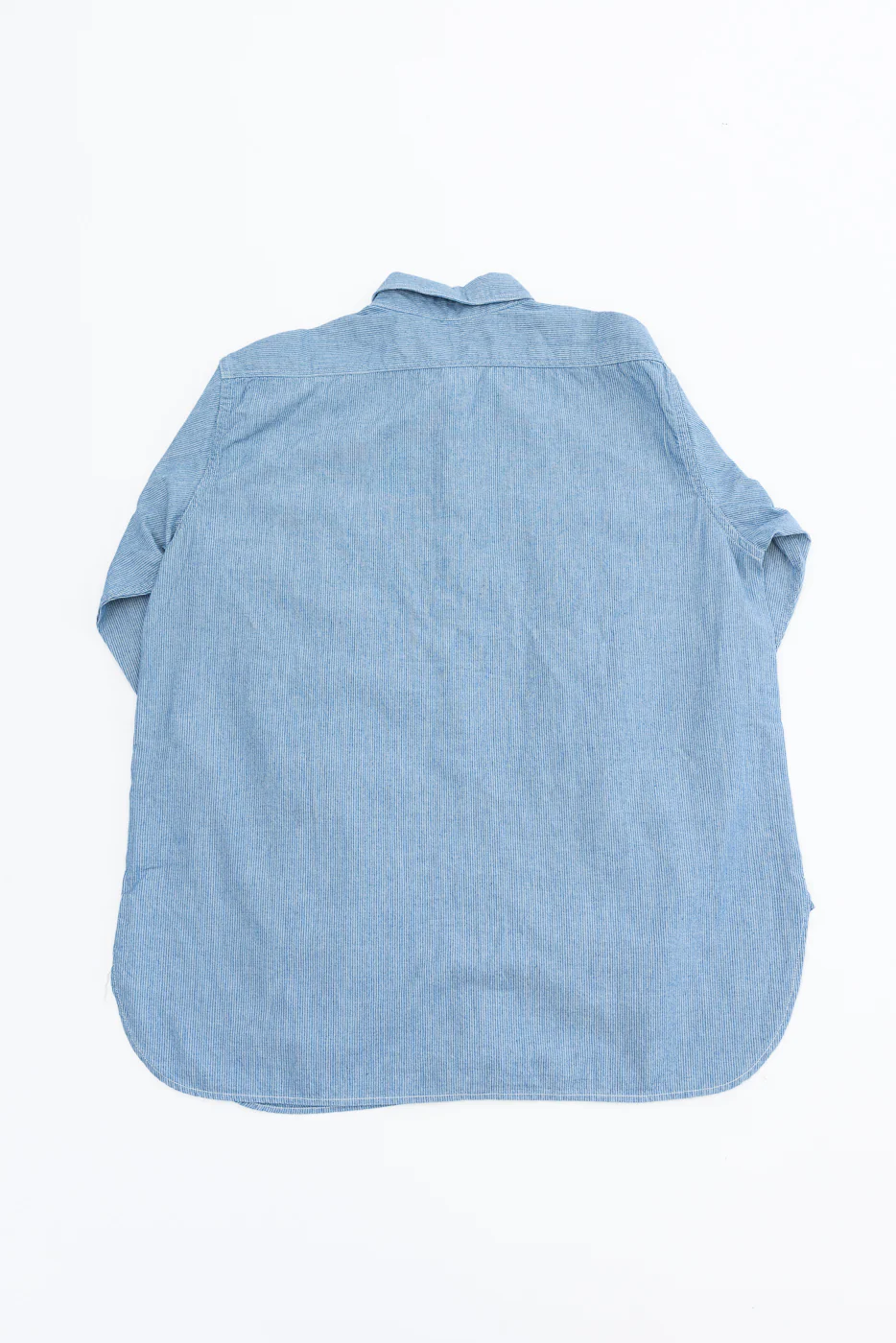 01-8270-181k - Relaxed Fit Chambray Work Shirt - Hickory - Image 6