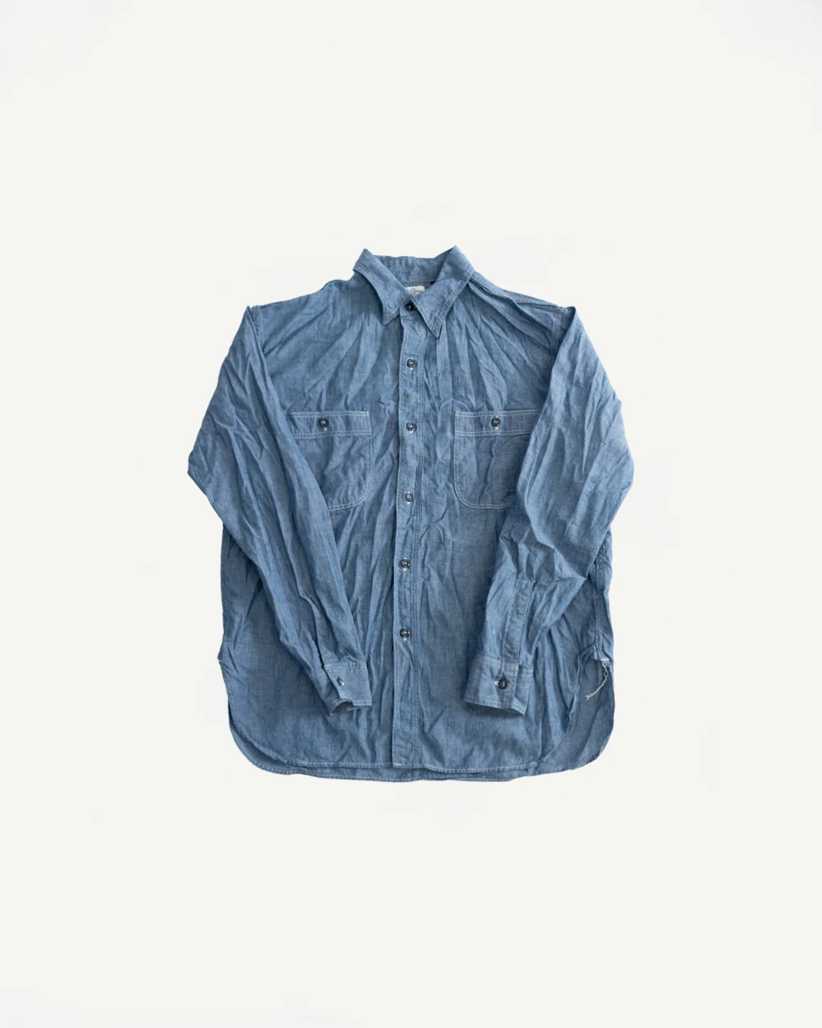 01-8270-84 - Relaxed Fit Chambray Work Shirt - Indigo