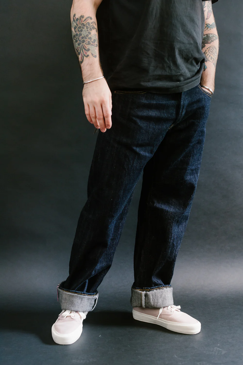 022-KIRAKU - 12oz "Natural Indigo" Selvedge Denim - Relax Straight Fit - Image 11