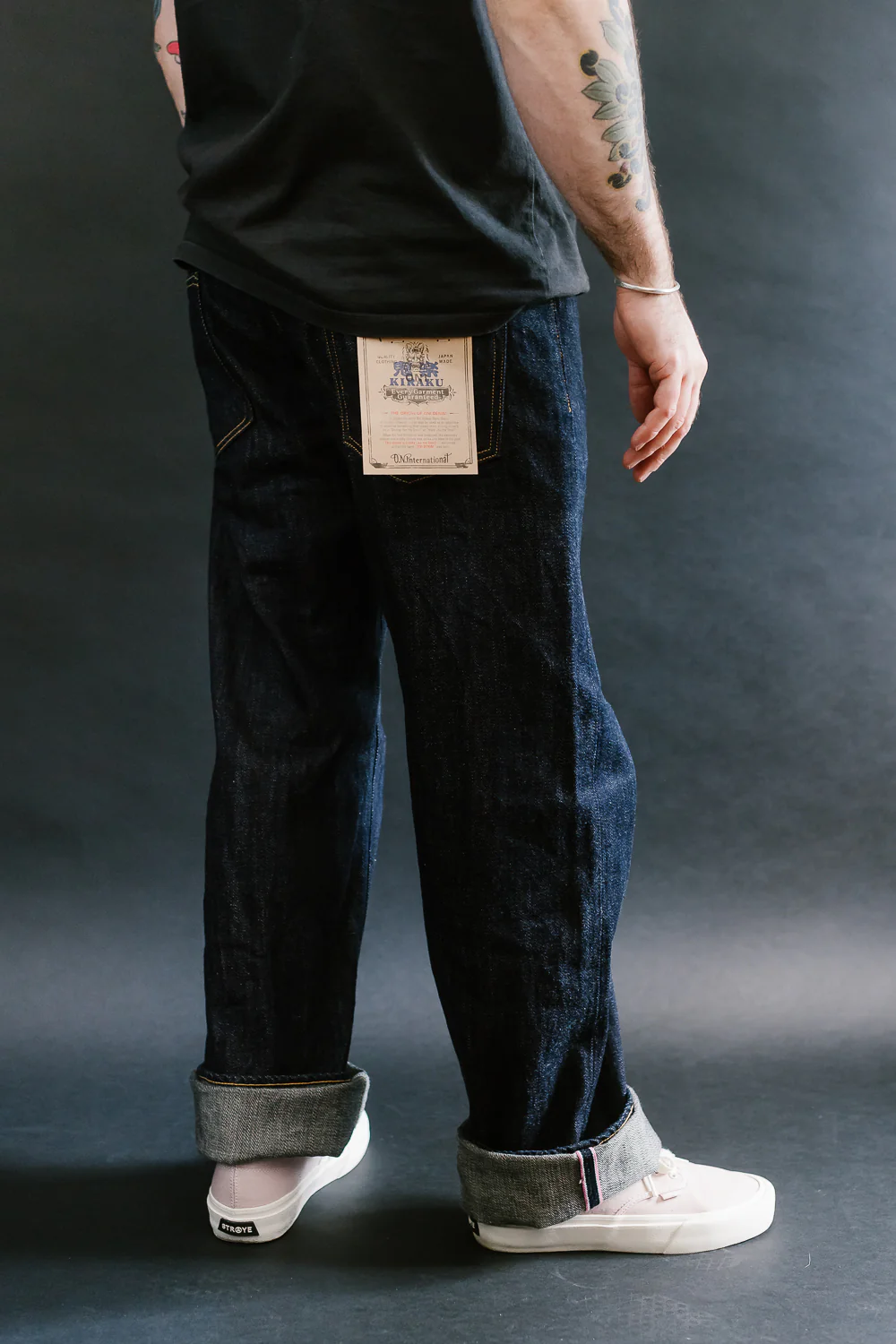 022-KIRAKU - 12oz "Natural Indigo" Selvedge Denim - Relax Straight Fit - Image 12