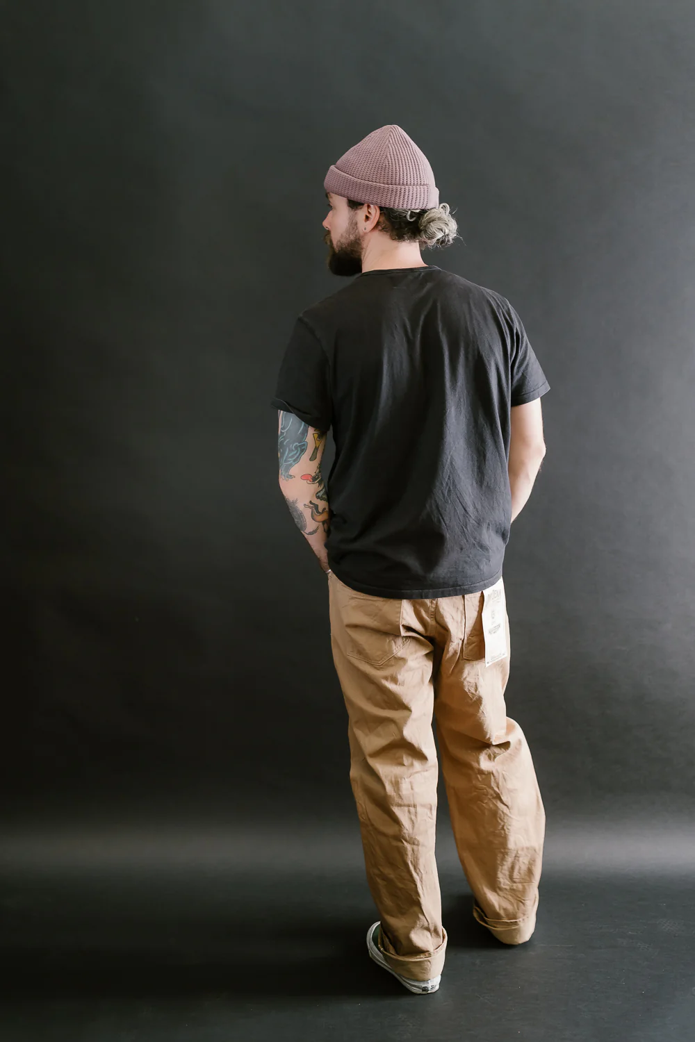 022-SCKB - 10oz "Khaki Beige" Selvedge Chino - Relax Straight - Image 13