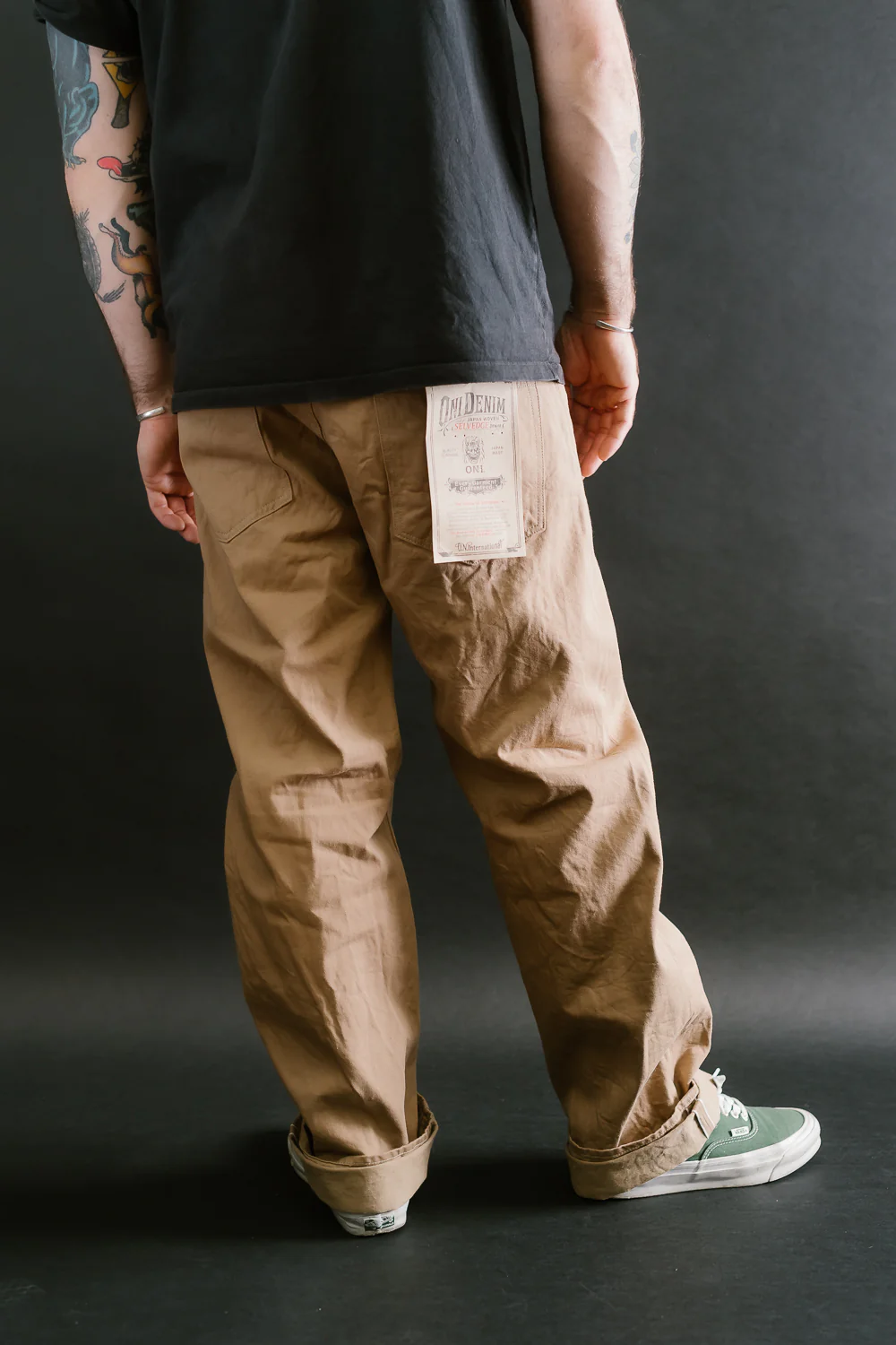 022-SCKB - 10oz "Khaki Beige" Selvedge Chino - Relax Straight - Image 17