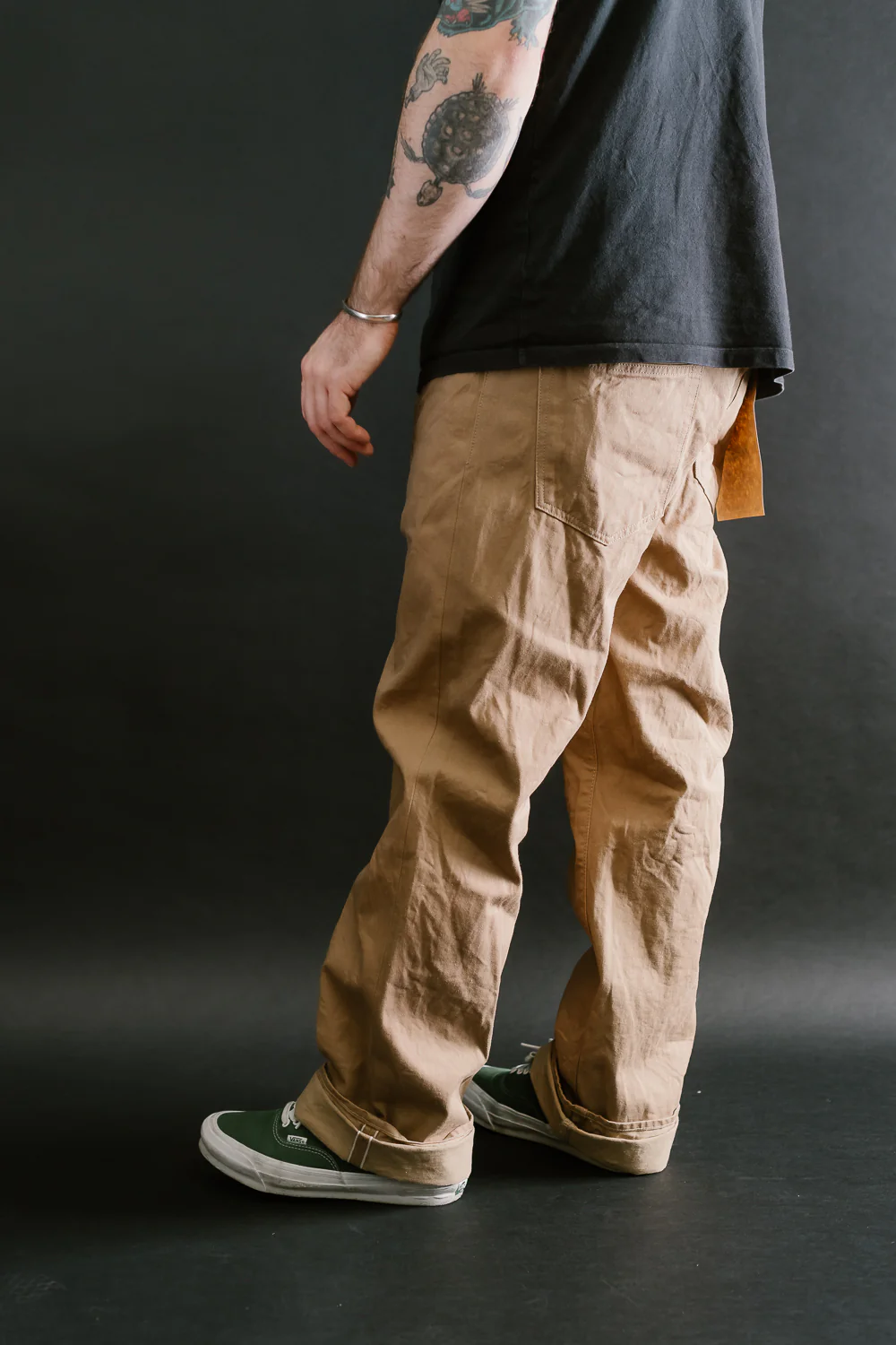 022-SCKB - 10oz "Khaki Beige" Selvedge Chino - Relax Straight - Image 18
