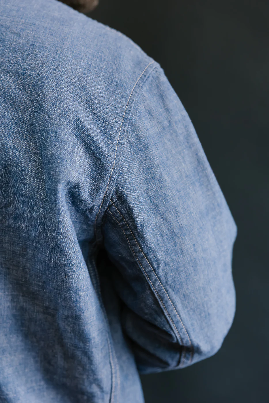 03500-HCSVG - 8oz "Selvedge Chambray" Denim Jacket - Coverall - Image 21
