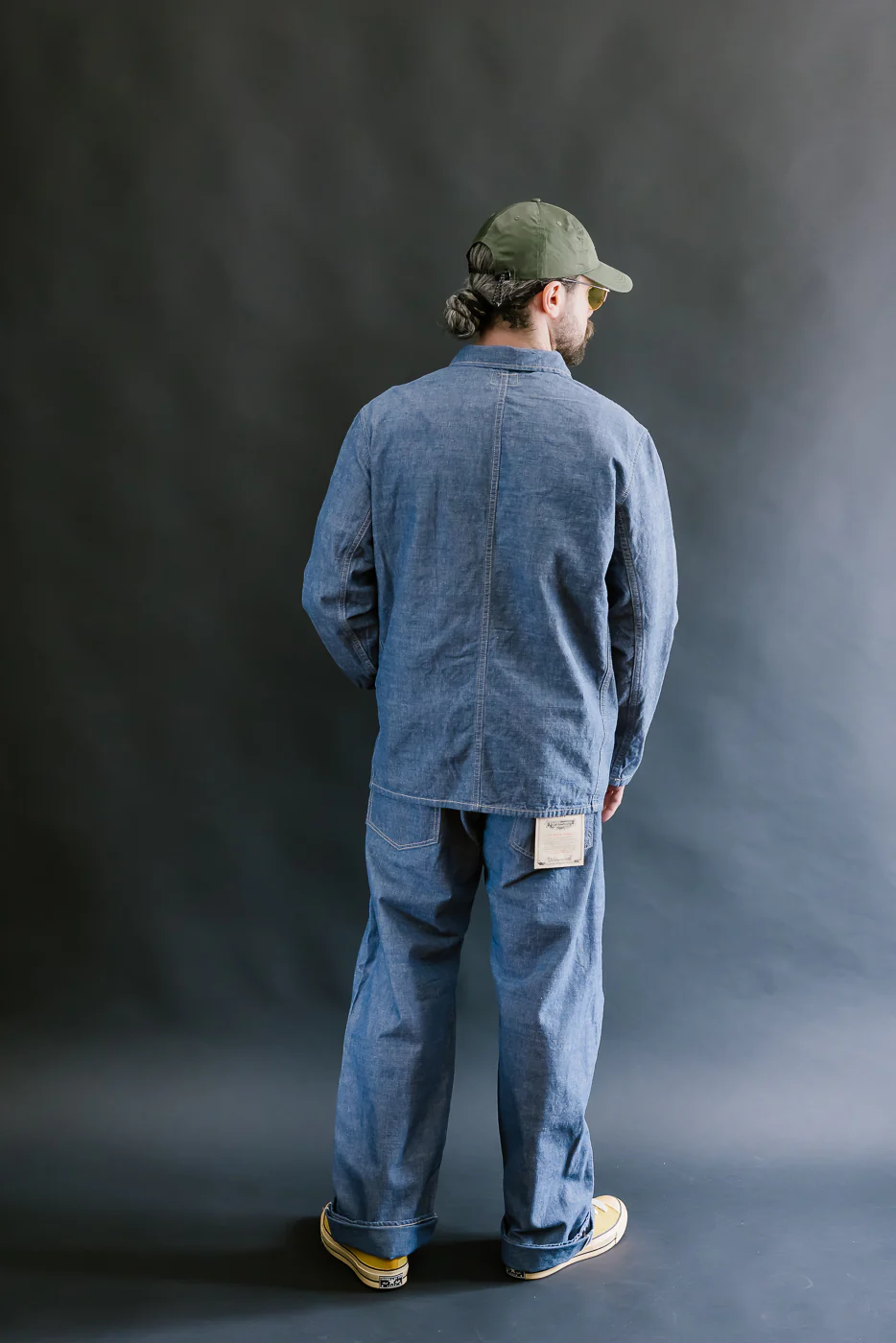03500-HCSVG - 8oz "Selvedge Chambray" Denim Jacket - Coverall - Image 8