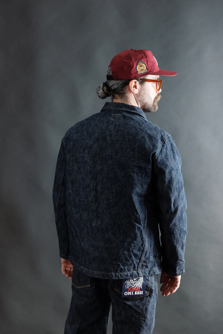 03502-鬼KASE - 16oz "Kase Denim" Selvedge Jacket - Coverall - Image 11