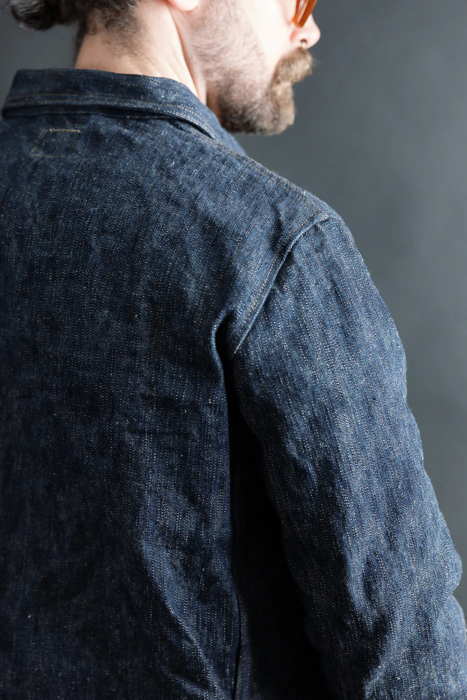 03502-鬼KASE - 16oz "Kase Denim" Selvedge Jacket - Coverall - Image 17