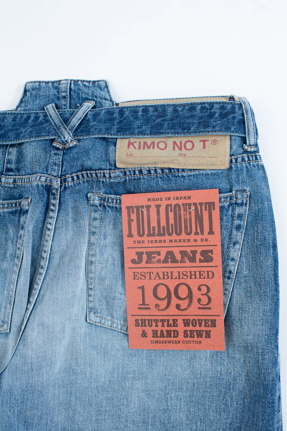 1001K - 11.5oz Hakima Denim - Wide Tuck - Image 2