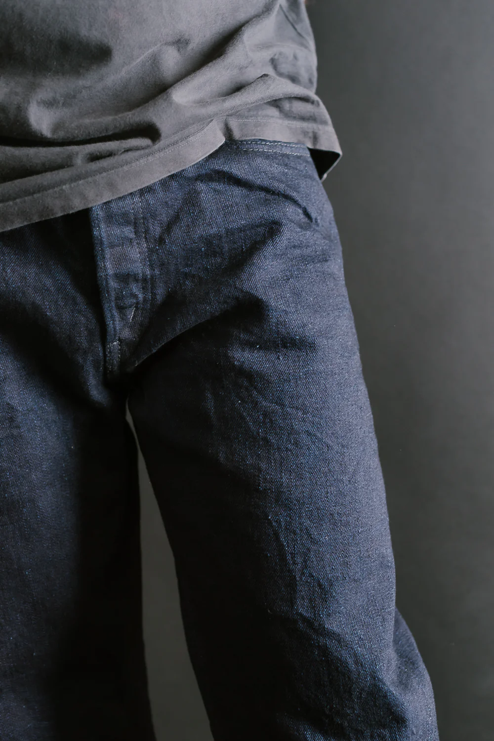 1103SRB - 15.5oz - Super Rough Selvedge Denim Clean Straight - Indigo, Black - Image 17