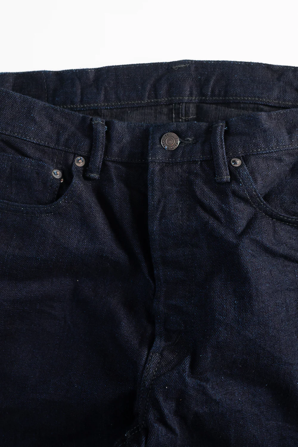 1103SRB - 15.5oz - Super Rough Selvedge Denim Clean Straight - Indigo, Black - Image 3