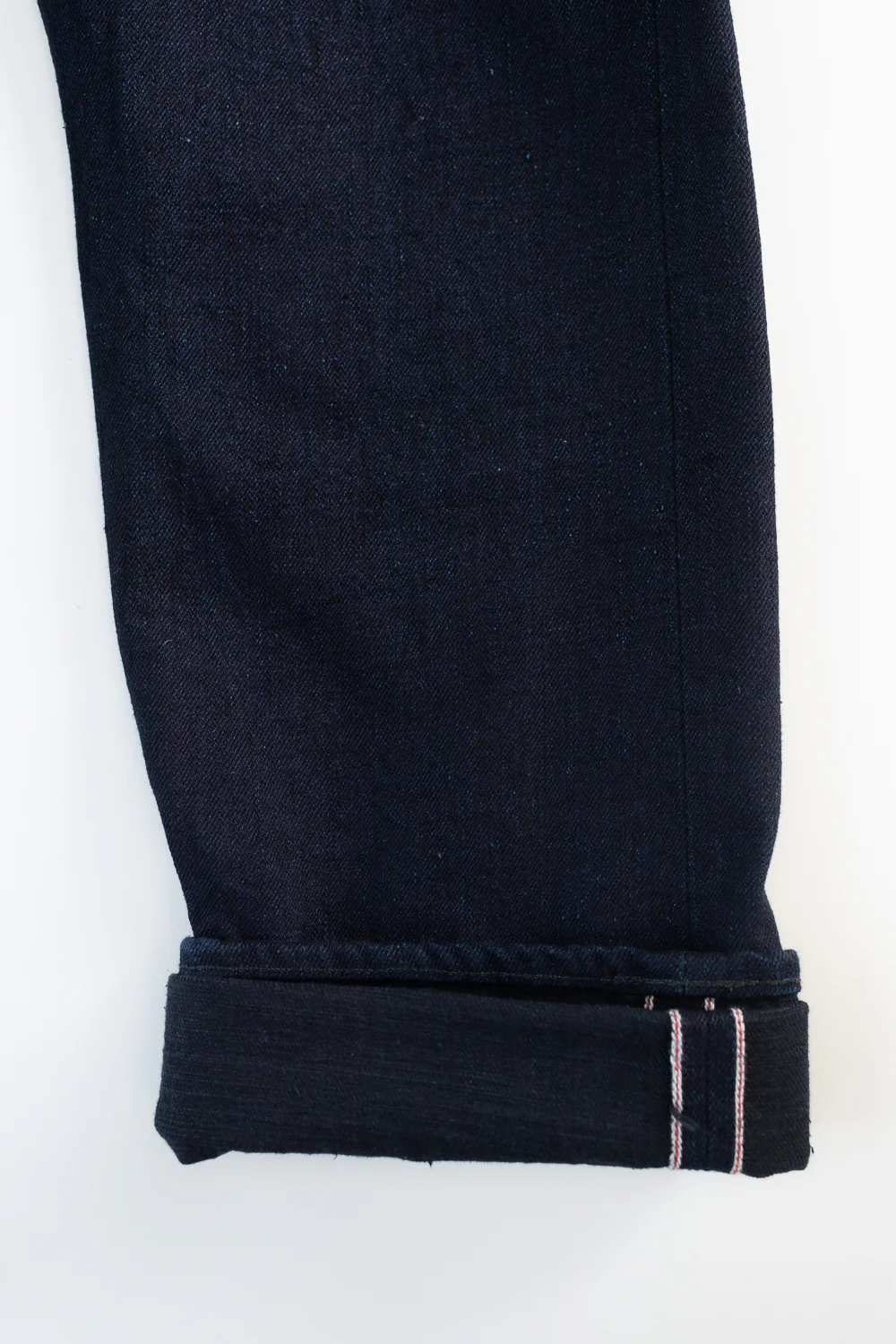 1103SRB - 15.5oz - Super Rough Selvedge Denim Clean Straight - Indigo, Black - Image 5