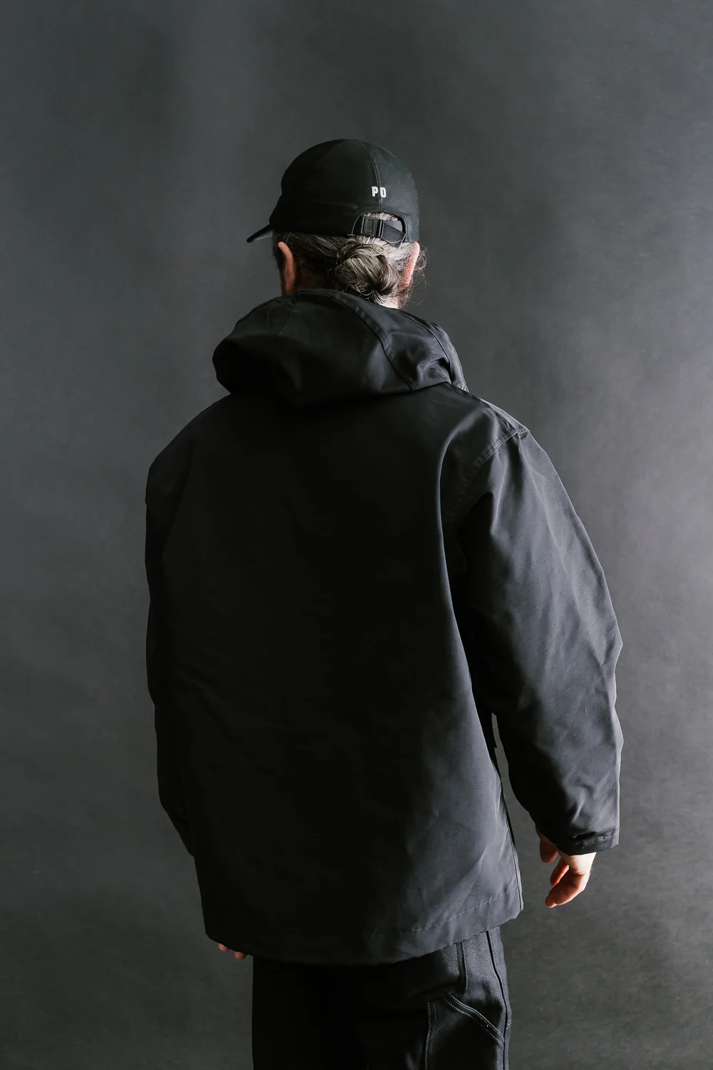 1105-SFB - NAVY Parka 60/40 - Black - Image 13
