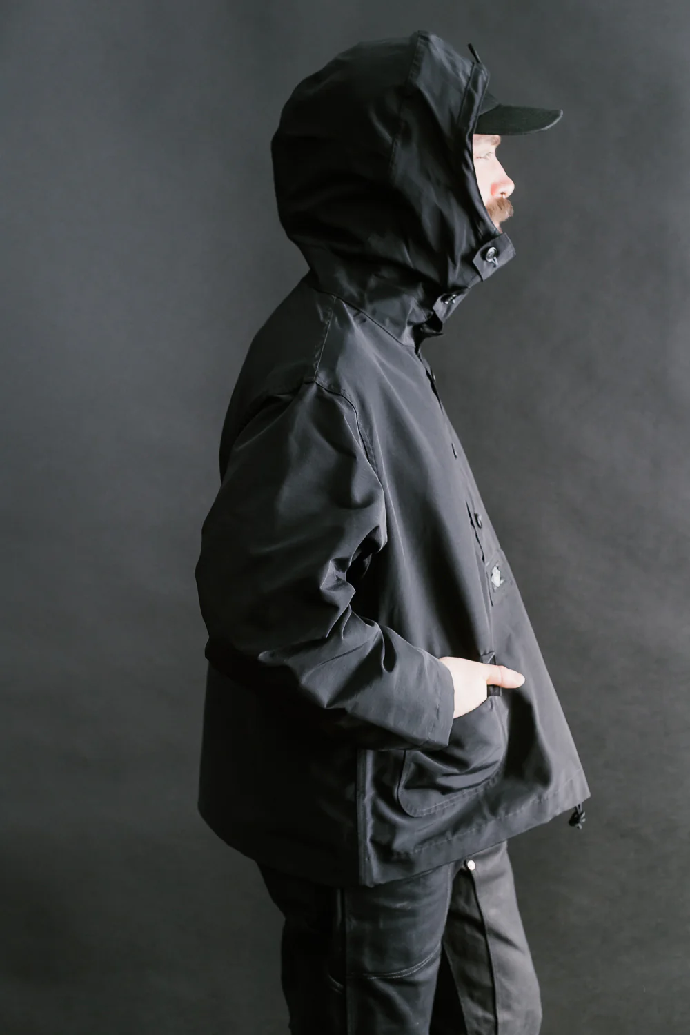 1105-SFB - NAVY Parka 60/40 - Black - Image 18