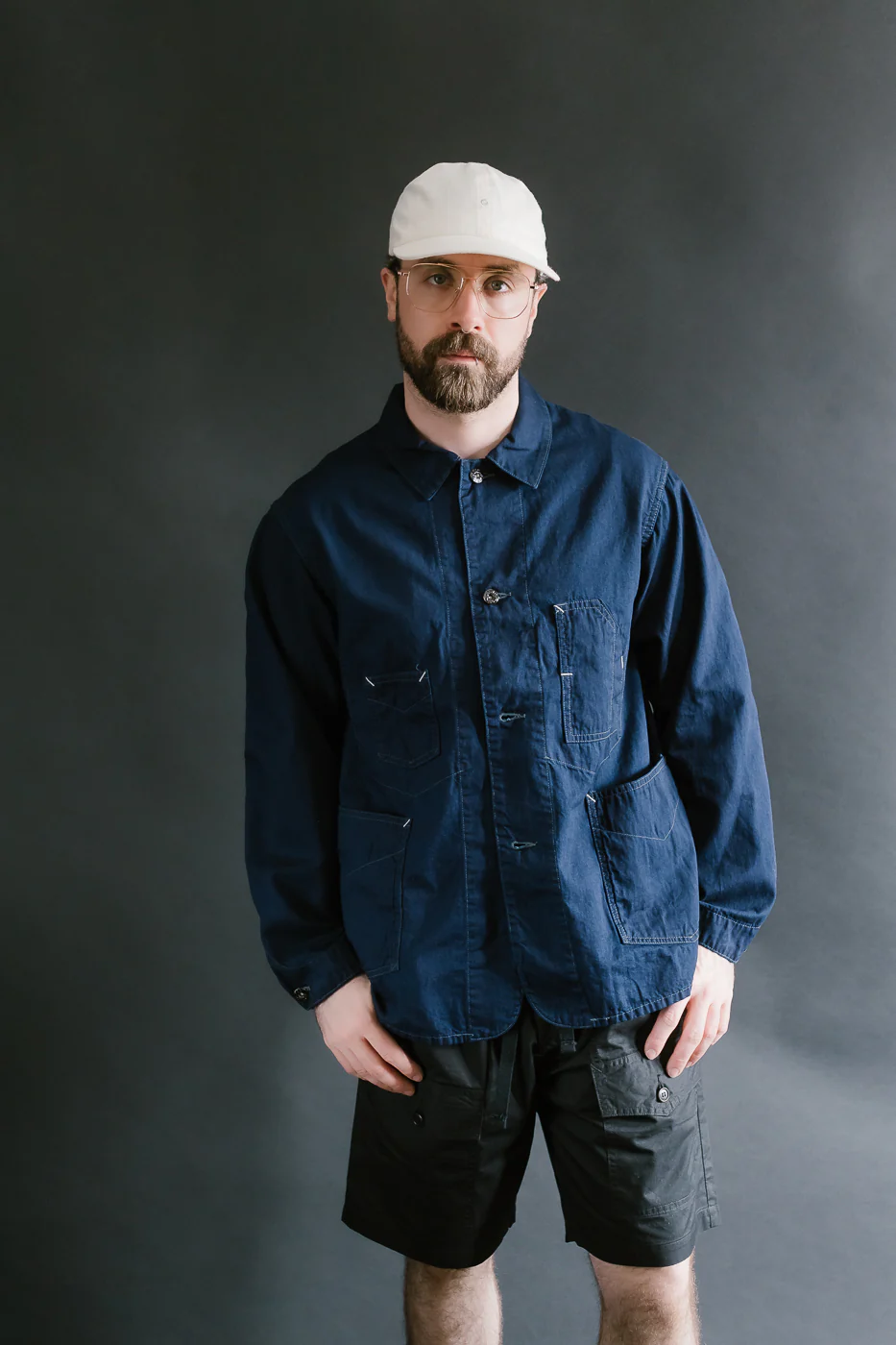 1111-VTI - De Luxe Railroader Vintage Twill - Indigo - Image 10