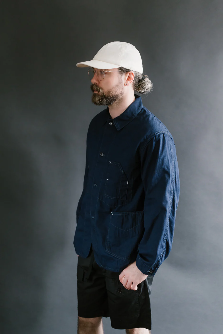 1111-VTI - De Luxe Railroader Vintage Twill - Indigo - Image 11
