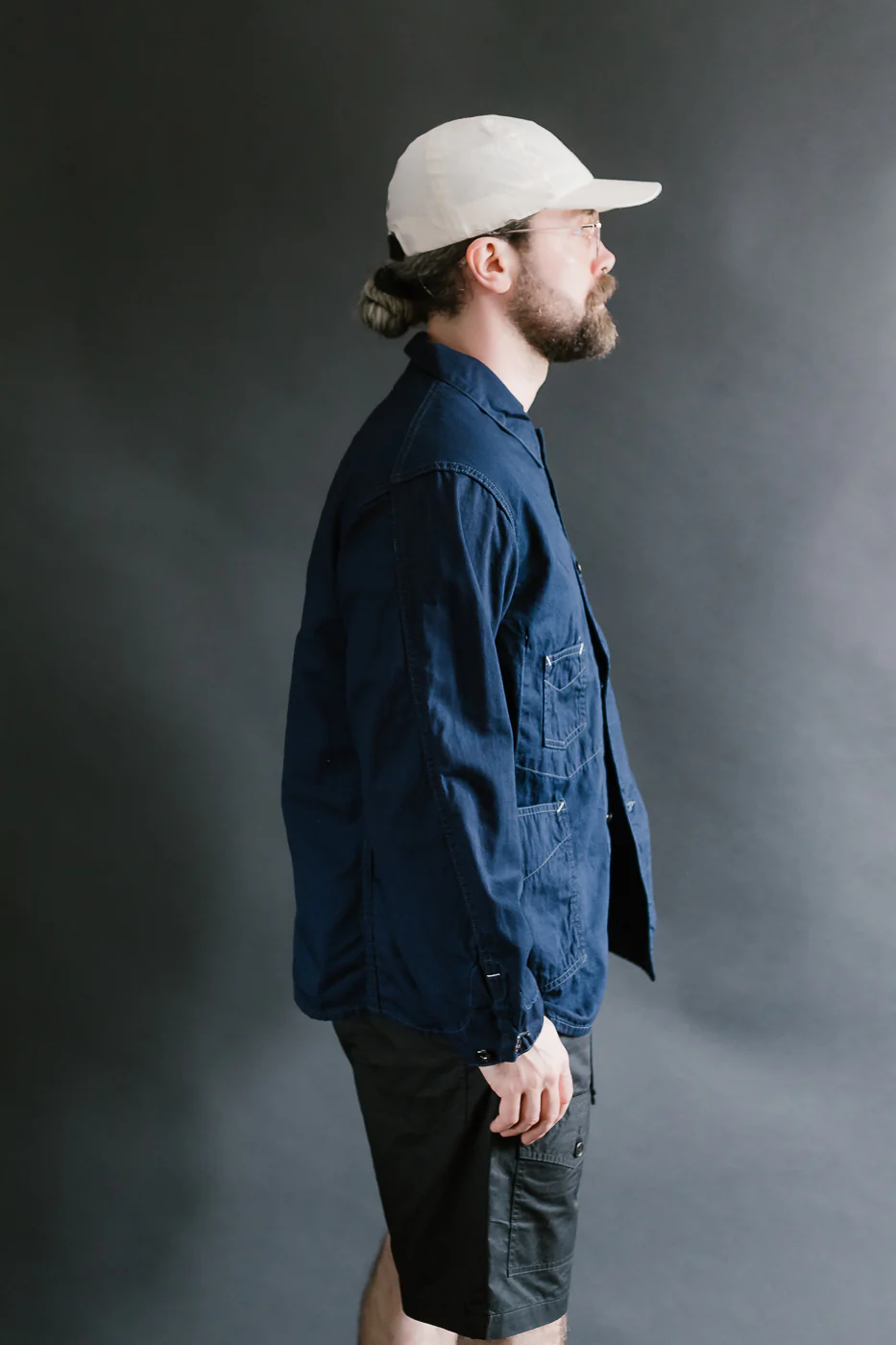 1111-VTI - De Luxe Railroader Vintage Twill - Indigo - Image 14