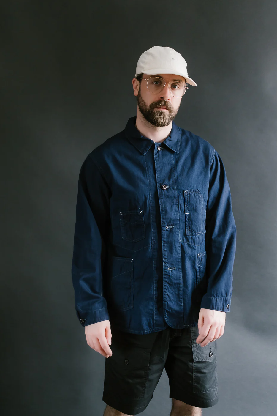 1111-VTI - De Luxe Railroader Vintage Twill - Indigo - Image 15