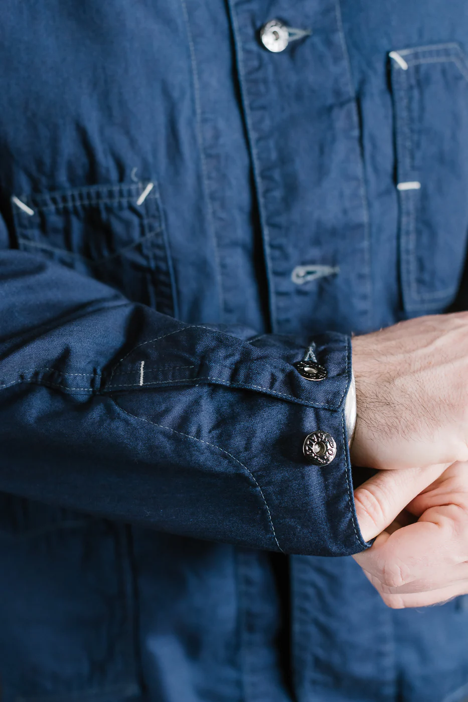 1111-VTI - De Luxe Railroader Vintage Twill - Indigo - Image 18