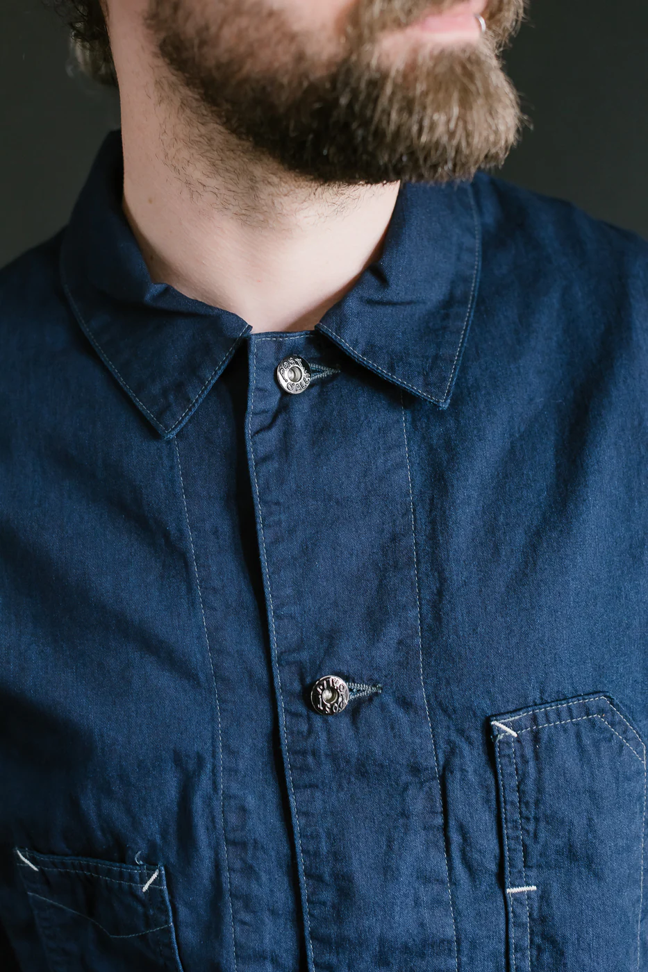 1111-VTI - De Luxe Railroader Vintage Twill - Indigo - Image 19