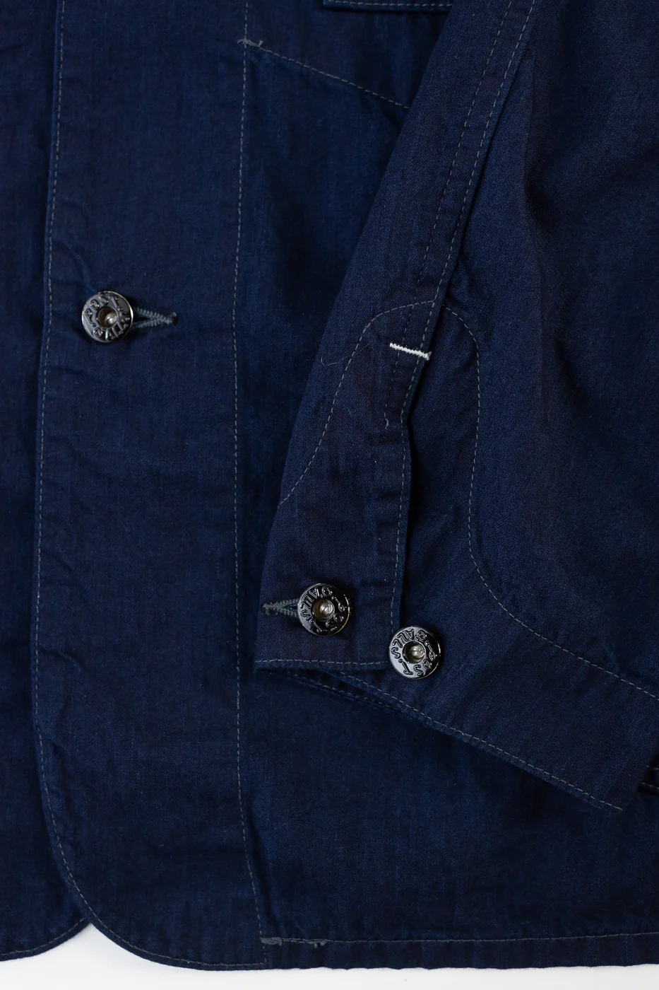 1111-VTI - De Luxe Railroader Vintage Twill - Indigo - Image 5