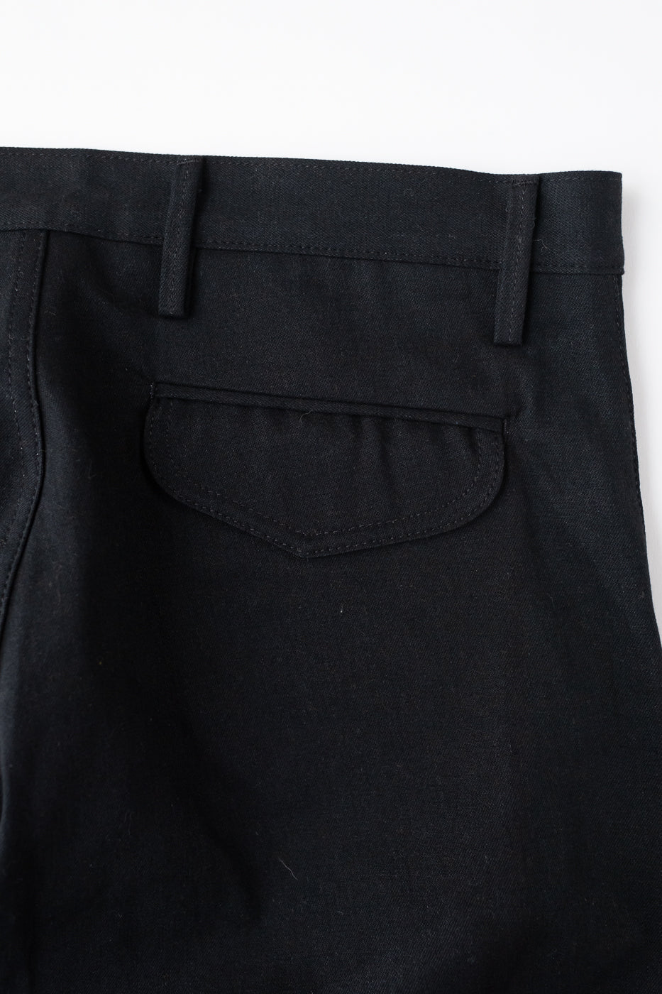 11oz Selvedge Officer Trouser High - Stealth - Image 2