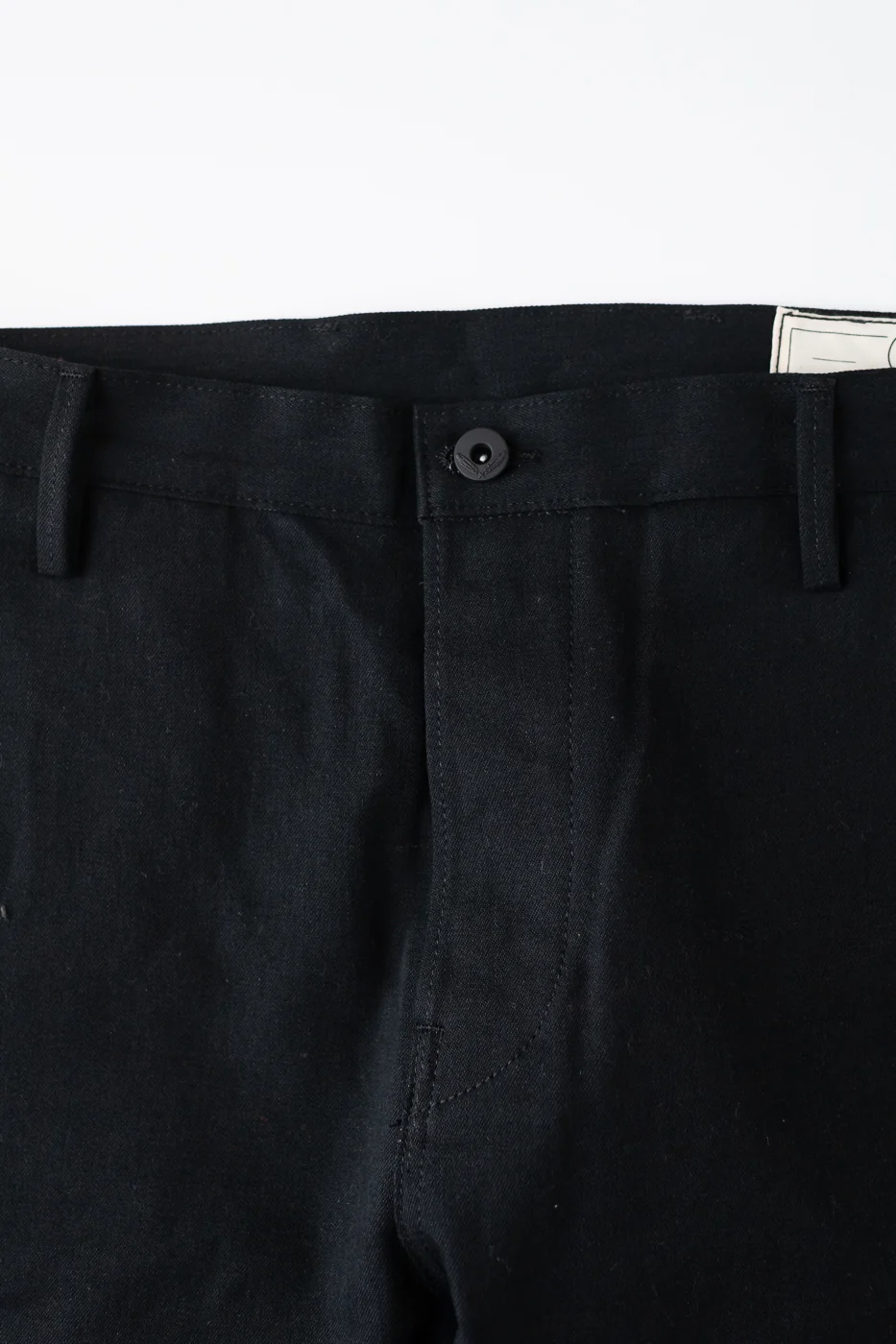 11oz Selvedge Officer Trouser High - Stealth - Image 4