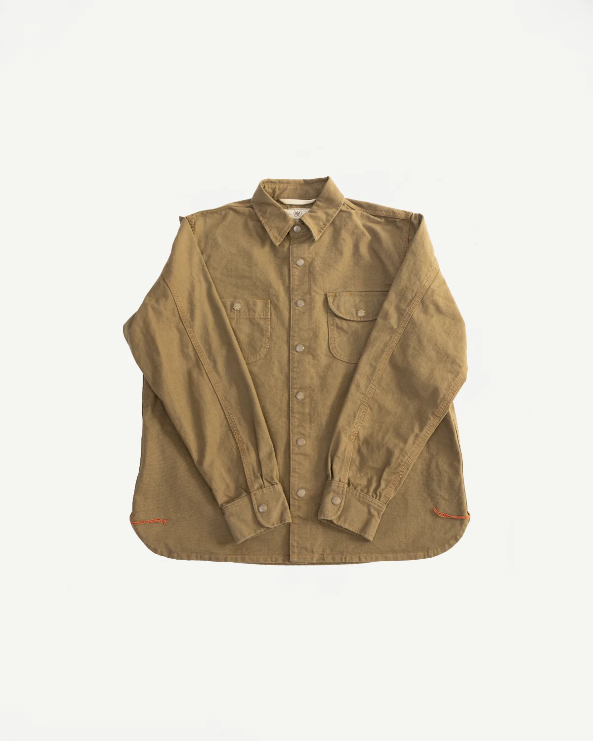 11oz Work Shirt - Dyed Canvas Golden Brown