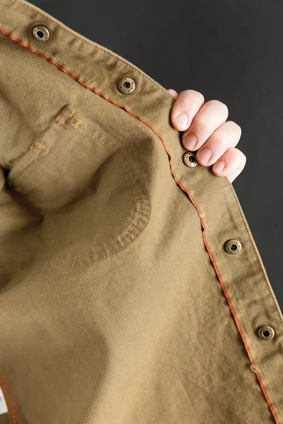 11oz Work Shirt - Dyed Canvas Golden Brown - Image 21