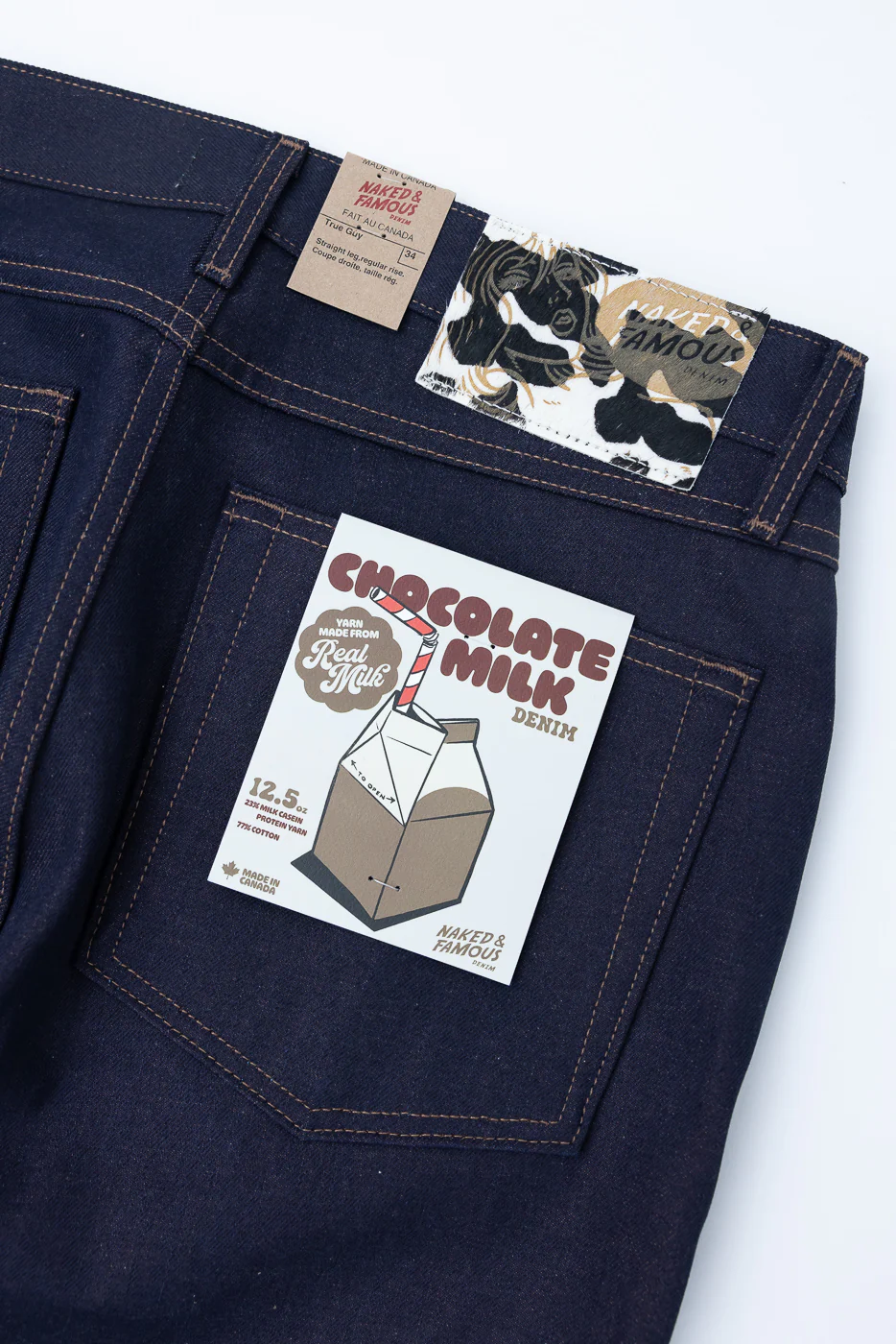 12.5oz - Chocolate Milk Selvedge - True Guy - Image 2