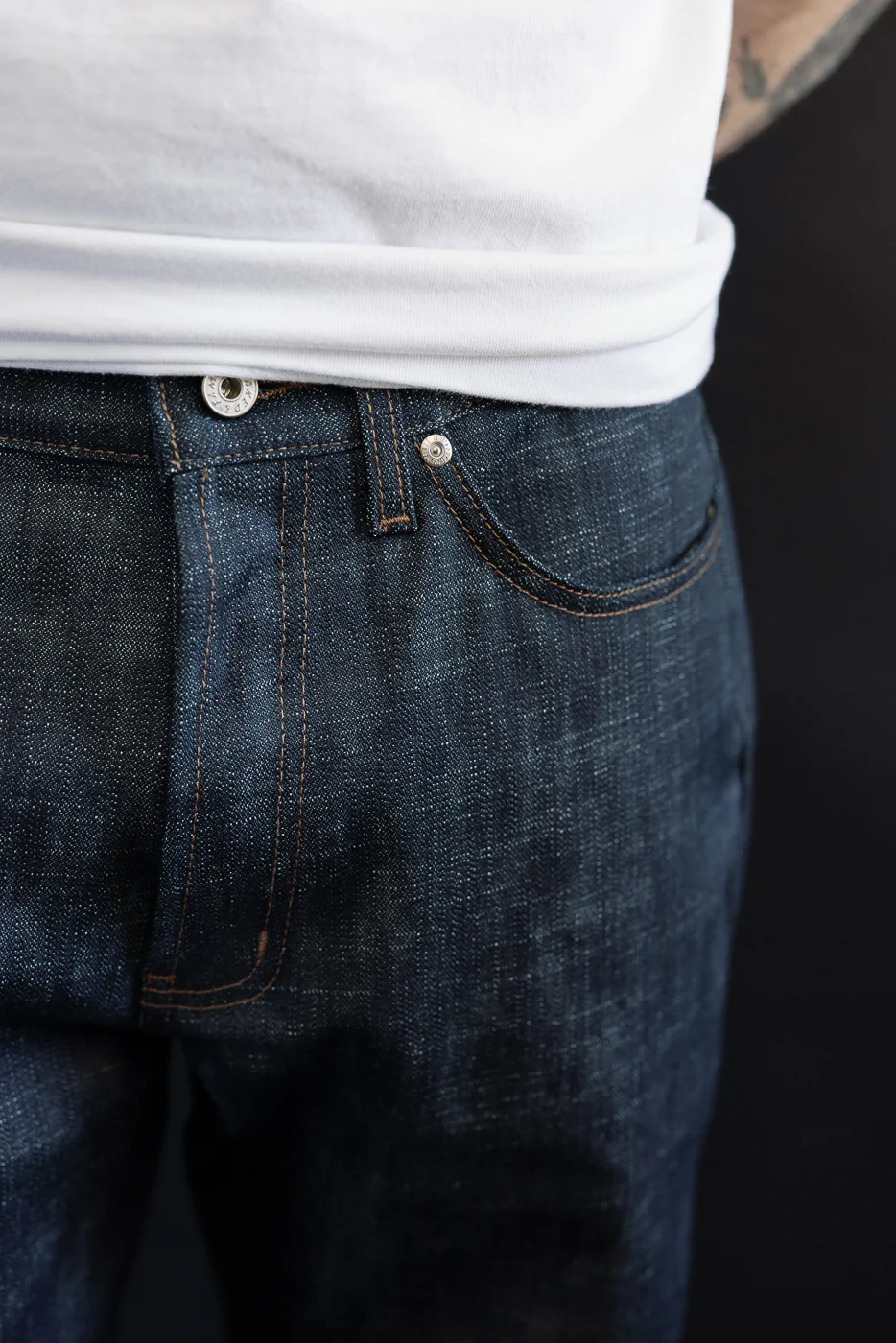 12.5oz - Greencast Stretch Selvedge - True Guy - Image 16
