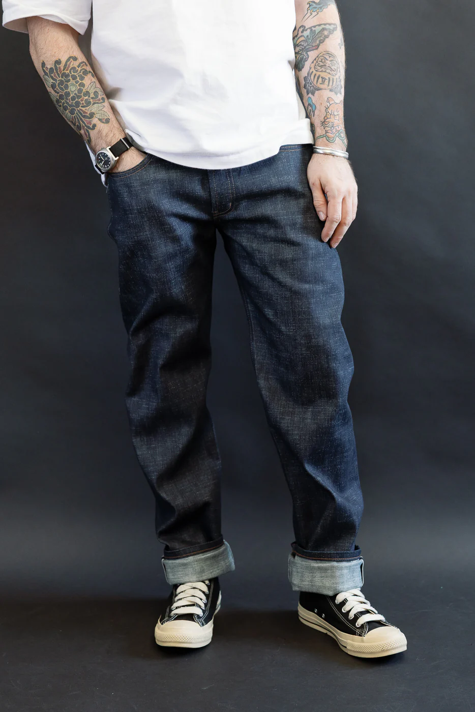 12.5oz - Greencast Stretch Selvedge - Weird Guy - Image 10