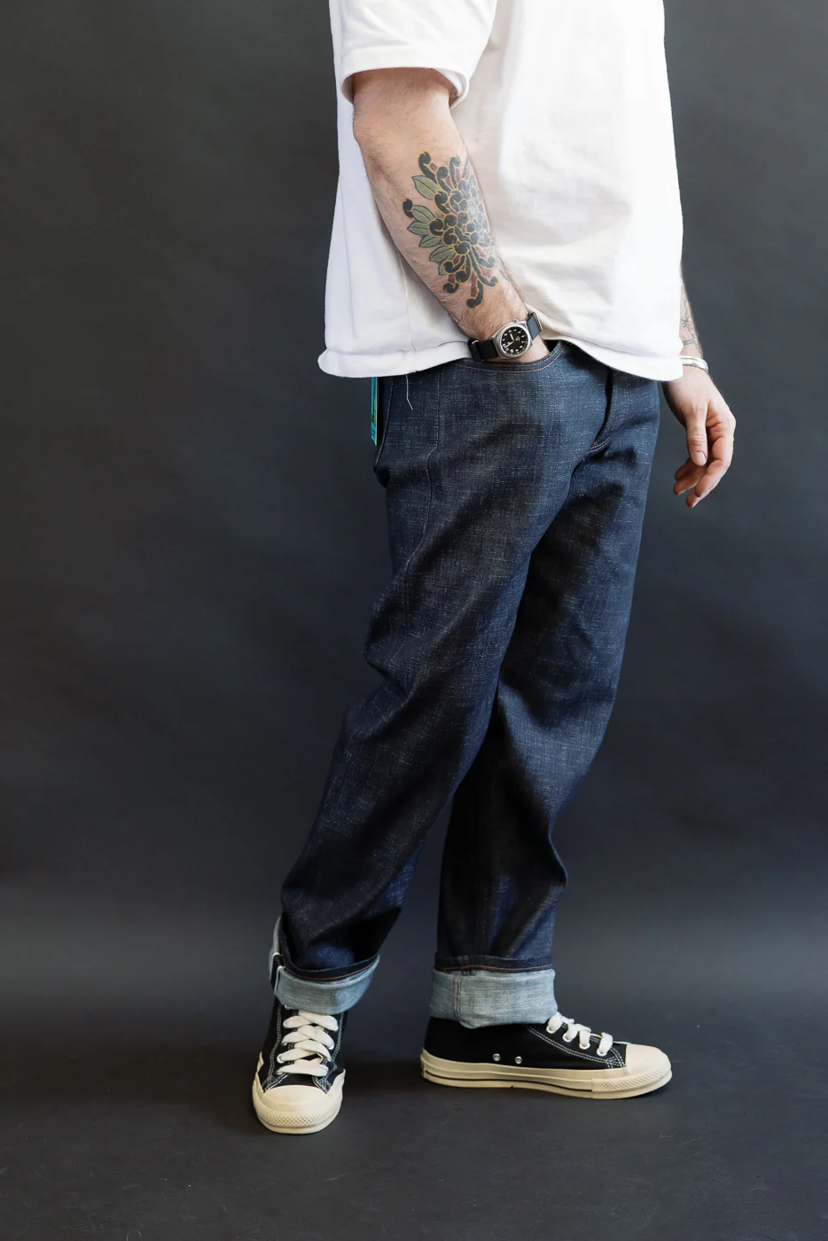 12.5oz - Greencast Stretch Selvedge - Weird Guy - Image 11