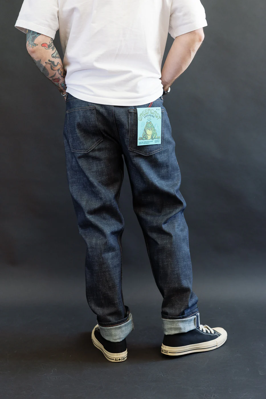 12.5oz - Greencast Stretch Selvedge - Weird Guy - Image 12