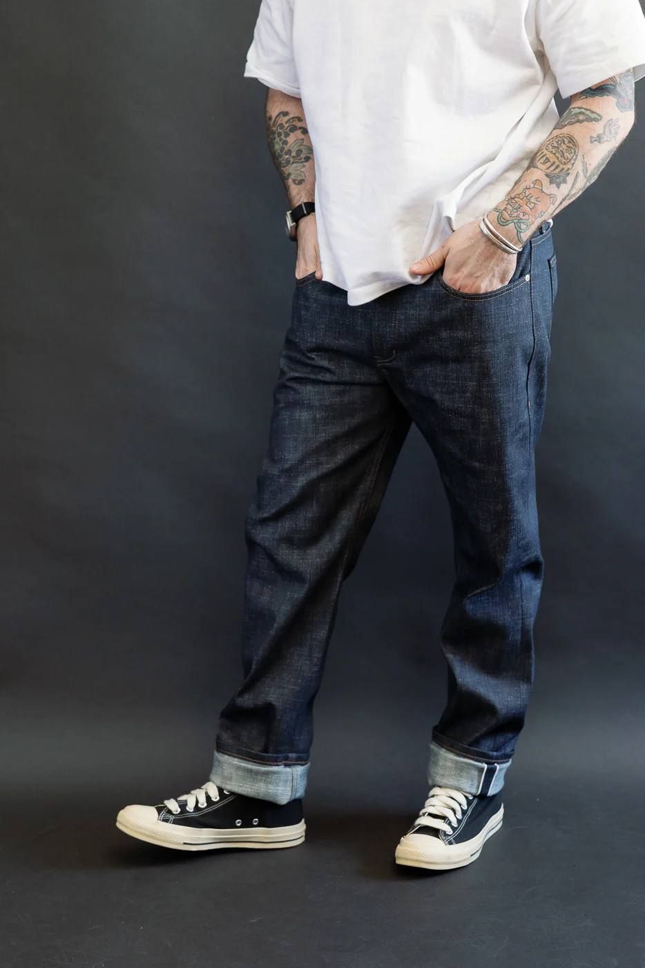 12.5oz - Greencast Stretch Selvedge - Weird Guy - Image 14