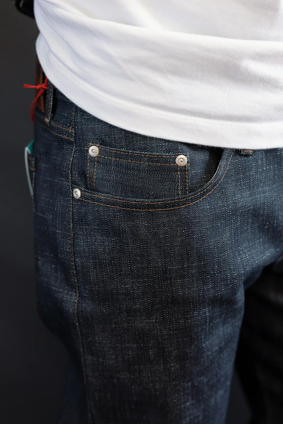 12.5oz - Greencast Stretch Selvedge - Weird Guy - Image 16