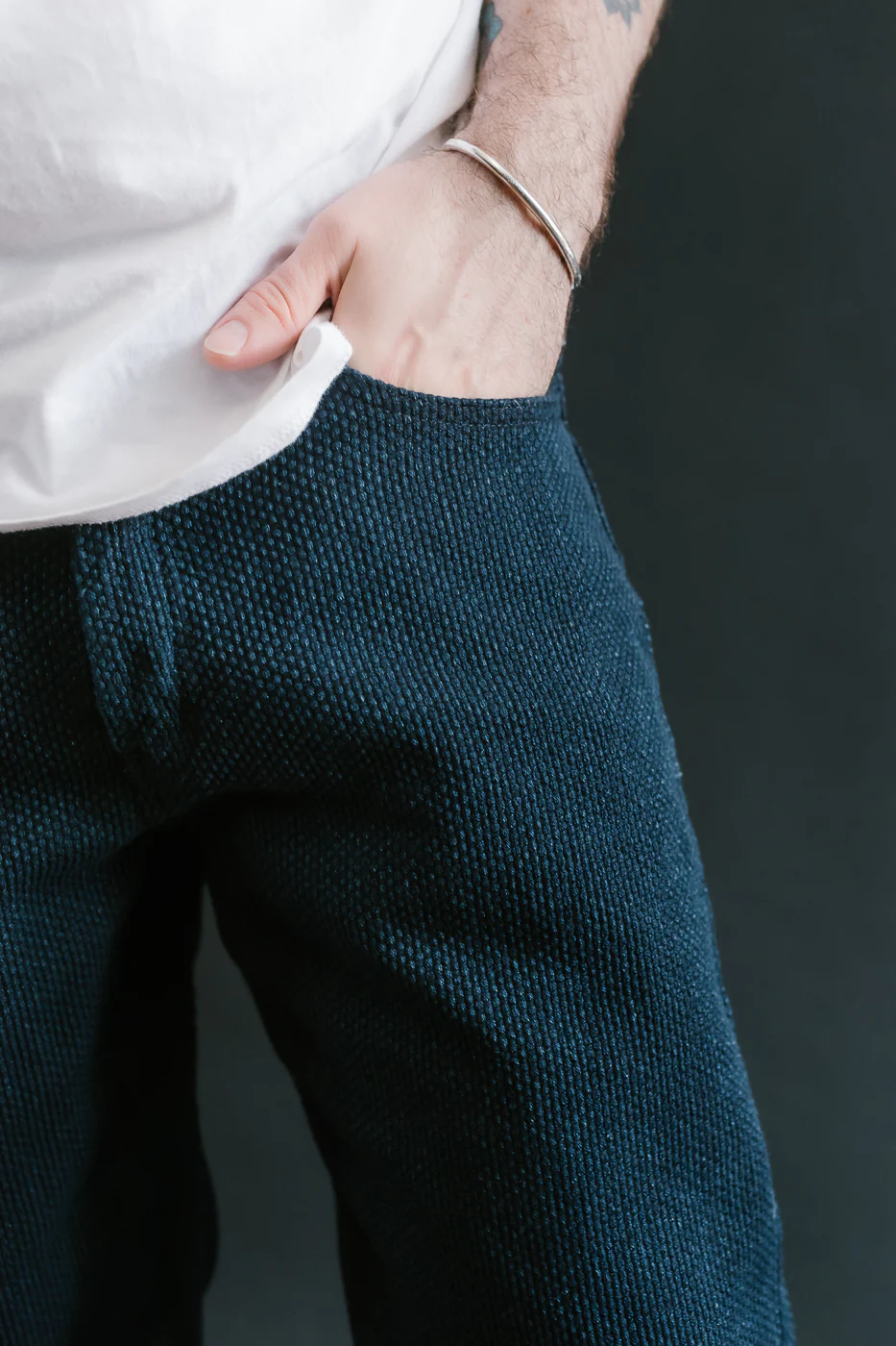 12.5oz - Indigo Sashiko Jeans - Weird Guy - Image 22