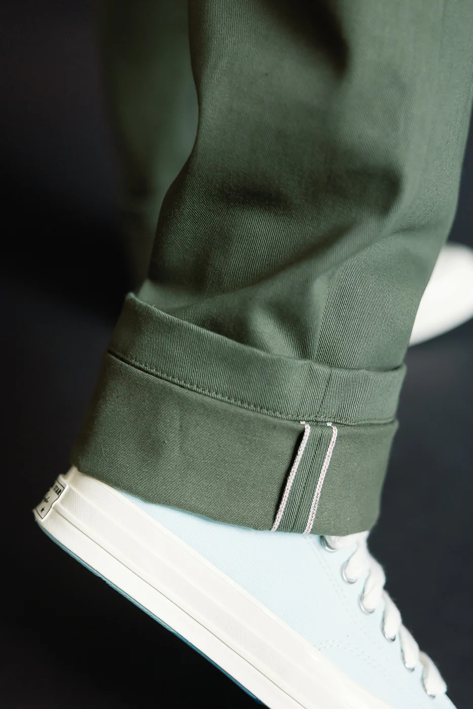 12.5oz - Officer High Trouser - Olive - Image 8