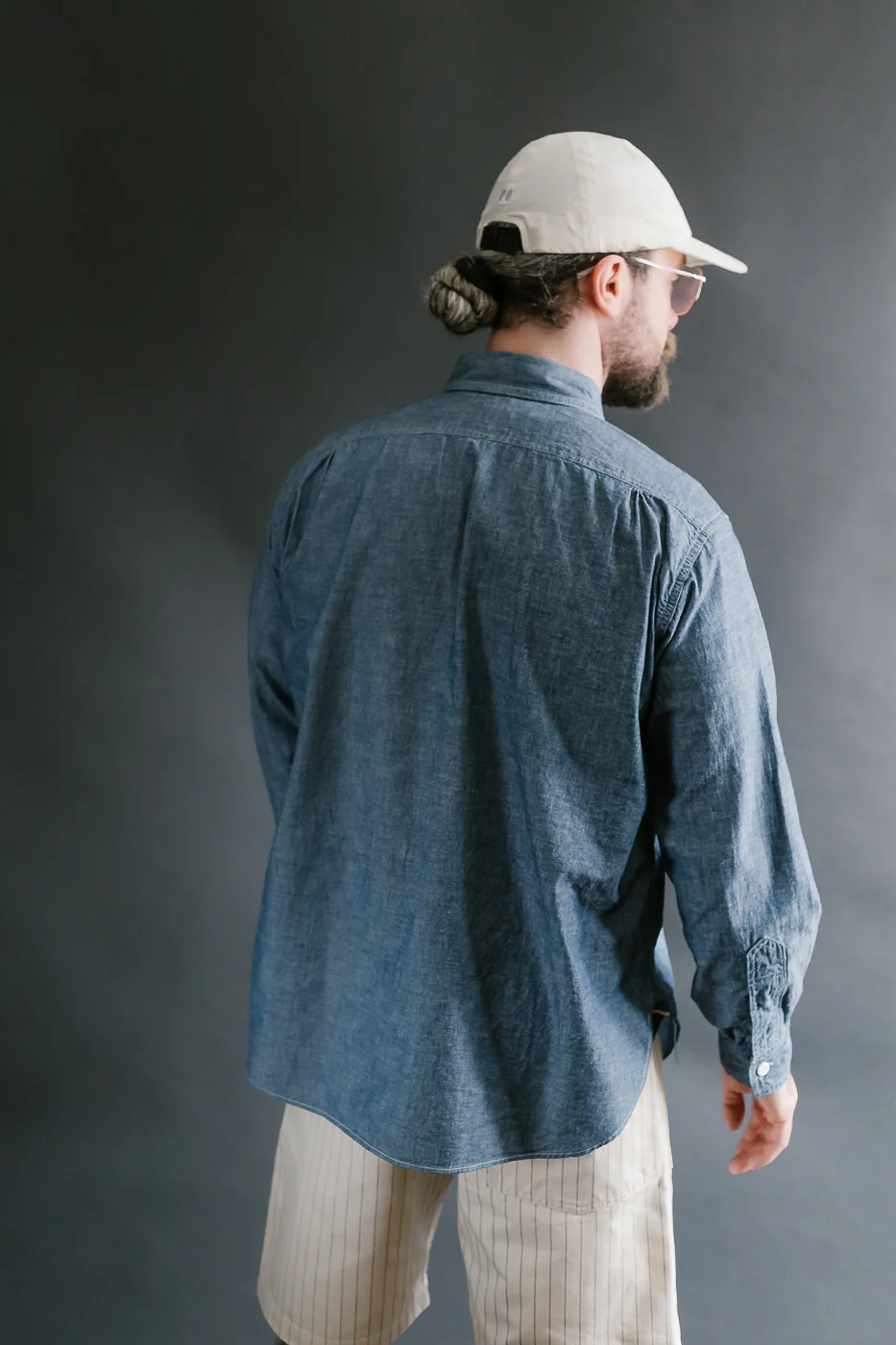 1201C-CC - No. 1 Shirt MV Classic Chambray - Indigo - Image 14