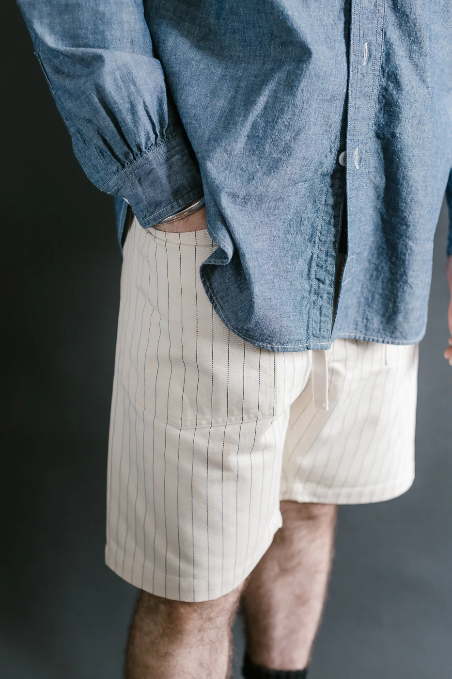 1201C-CC - No. 1 Shirt MV Classic Chambray - Indigo - Image 22