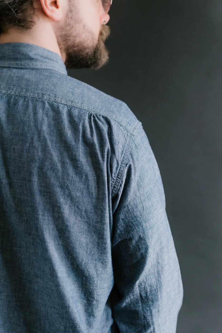 1201C-CC - No. 1 Shirt MV Classic Chambray - Indigo - Image 24