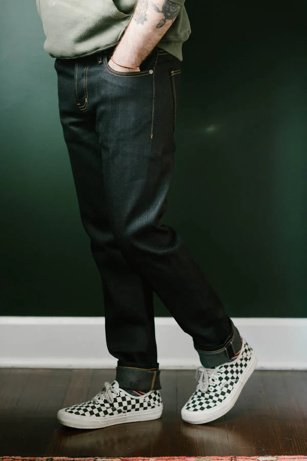 12oz - Deep Indigo Stretch Selvedge - Super Guy - Image 6