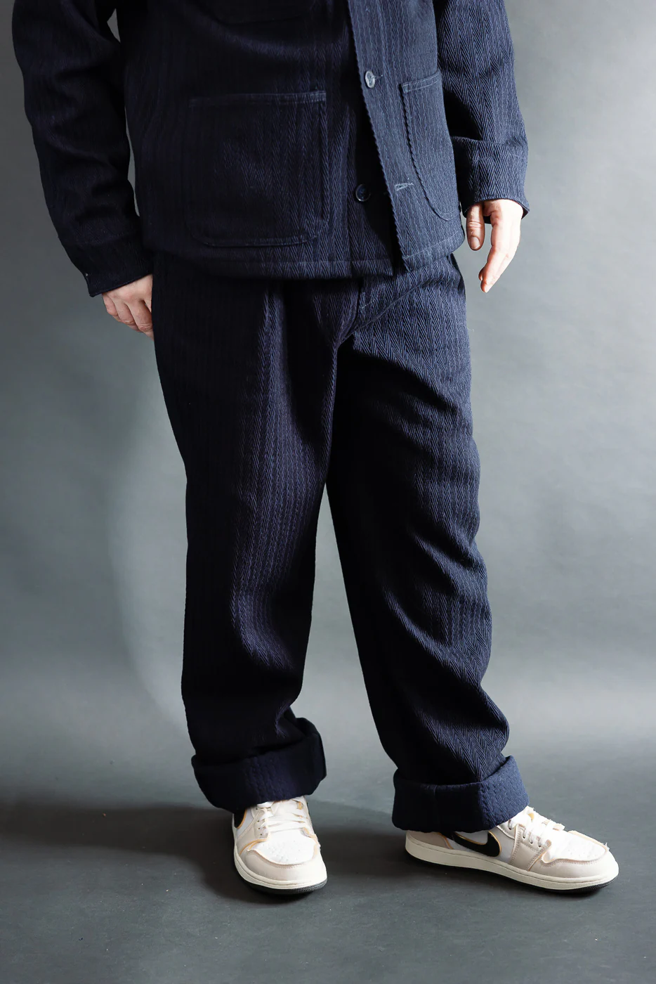 12oz - Indigo Sugiaya - Pleated Trouser - Image 12