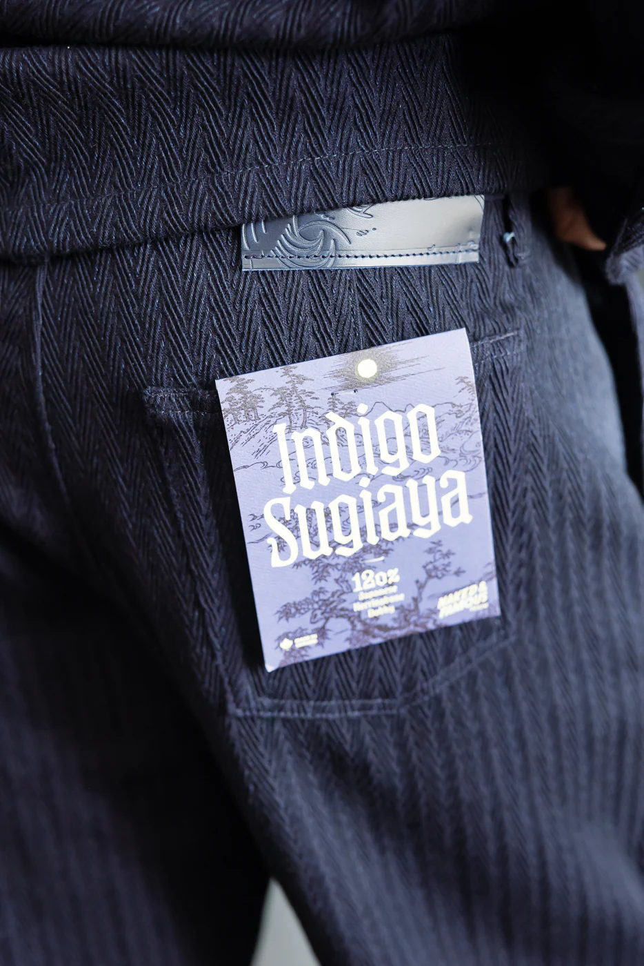 12oz - Indigo Sugiaya - Pleated Trouser - Image 18